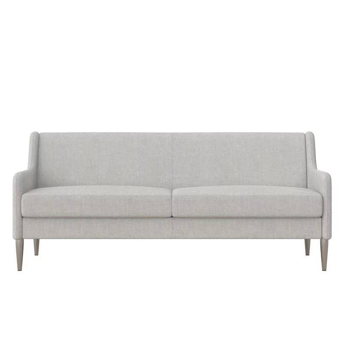Light Gray Linen Sofa with Steel Legs L3043