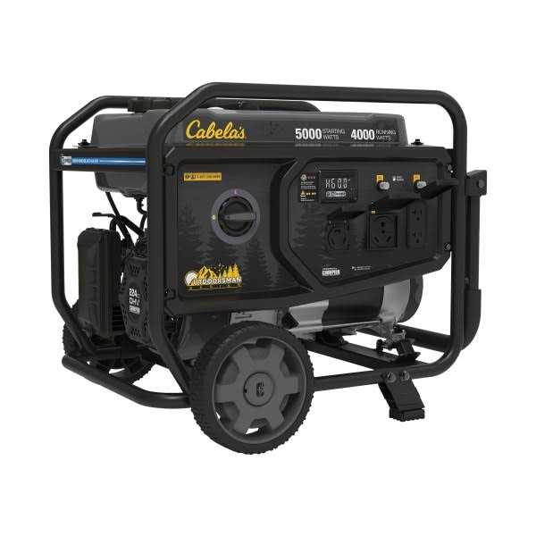 Portable Generator with CO Shield S30701
