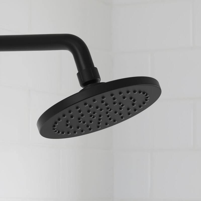 Single-Handle 1-Spray Tub and Shower Faucet 1.8 GPM Matte Black M285285