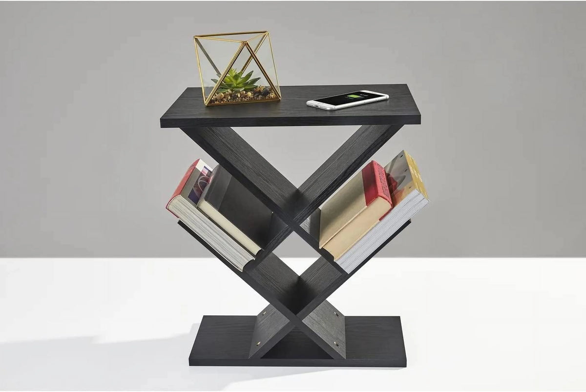 Black Storage Side Table N417511