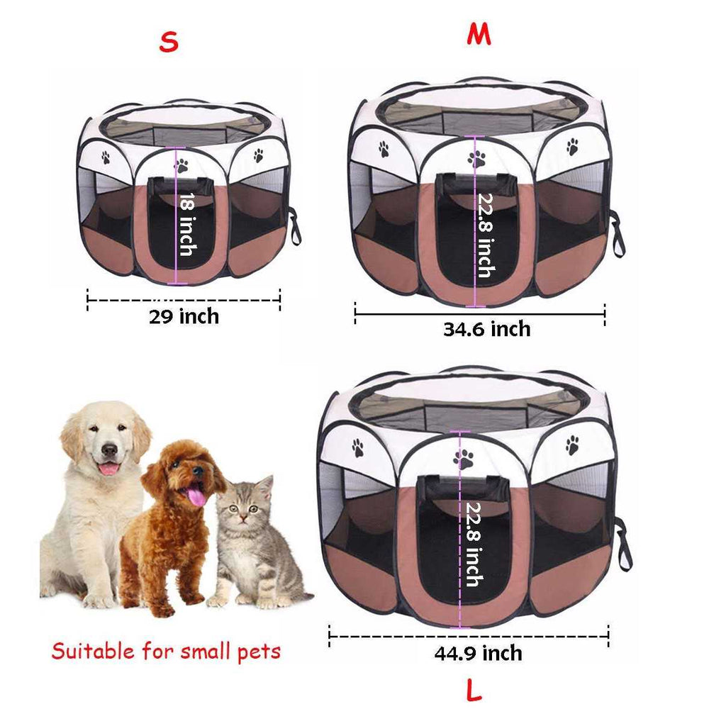 Portable Foldable Pet Playpen T1127
