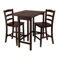 3 Piece Antique Walnut Q270