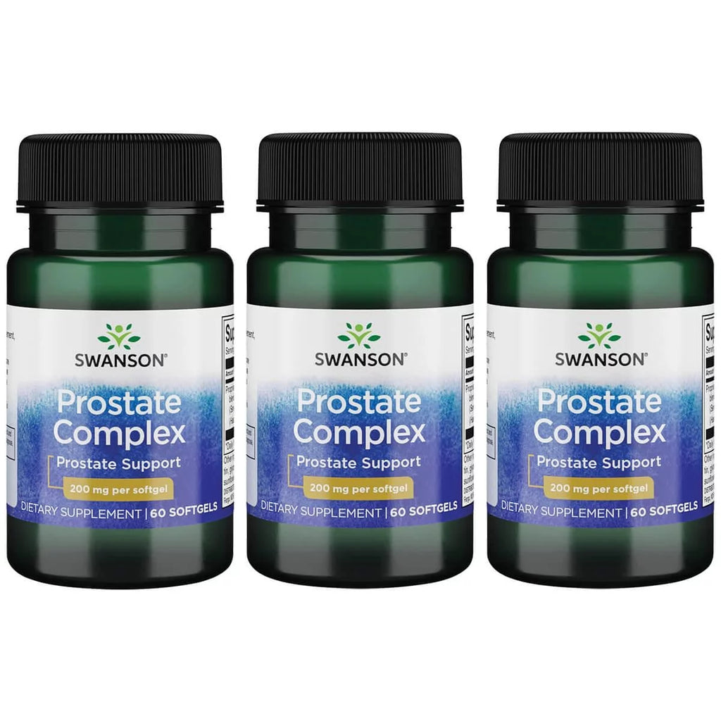 Prostate Complex 200 mg 60 Sgels 3 Pack W65799