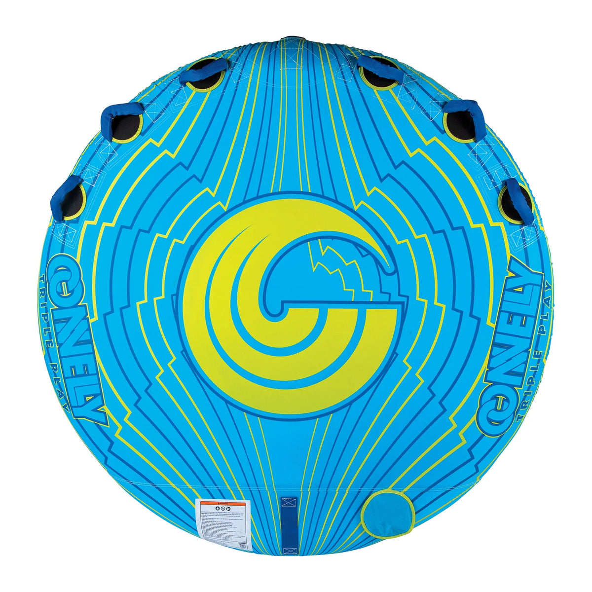 Blue 3 Rider Inflatable Towable Inner Tube O3243