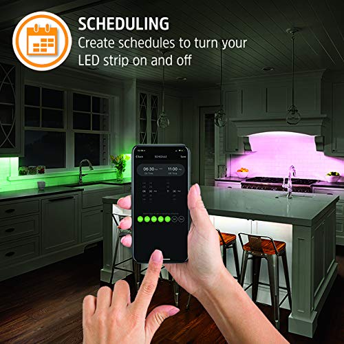 6.5ft Dimmable Multi-Color LED Light Strip W24824