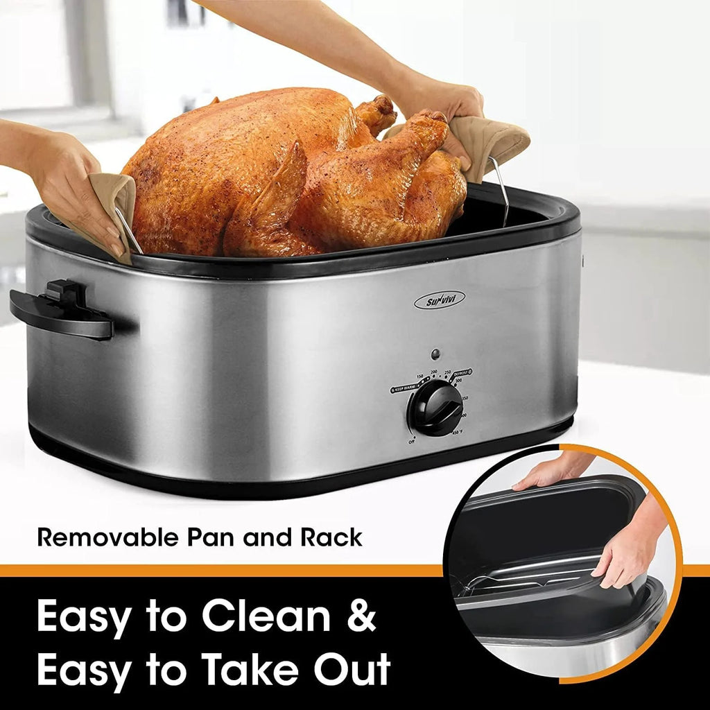18 Quart Electric Roaster Oven F566