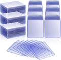 400 Pieces Clear 3 x 4 Inches Hard Plastic Card Protector Card Holder O329983