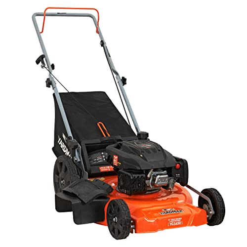 21 in. 170cc 3-in-1 Gas Walk Behind Push Lawn Mower with High Rear Wheels U278400