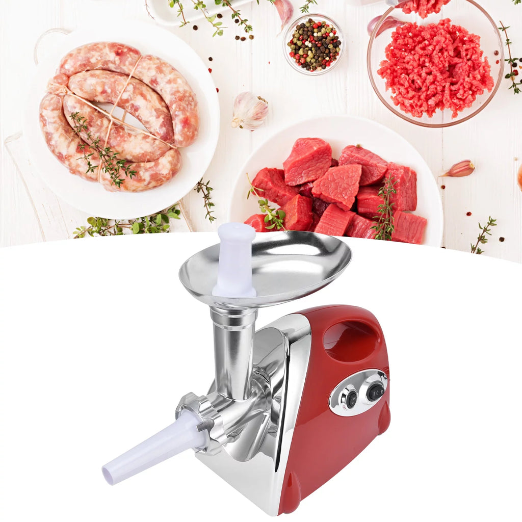 2800W Stainless Steel Electric Meat Grinder and Sausage Stuffer X584174
