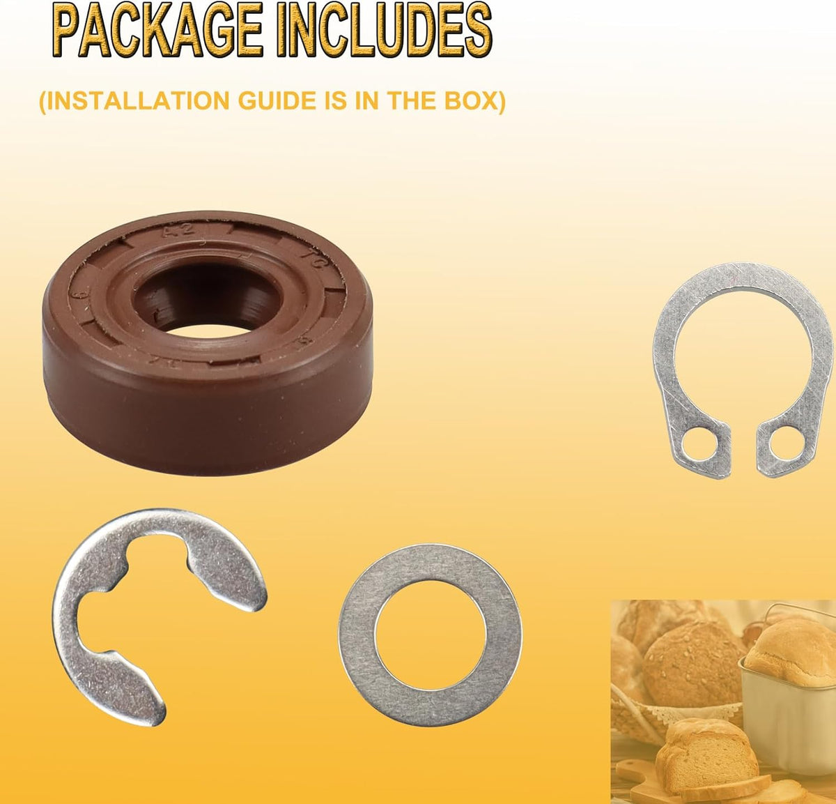 Pan Seal Kit for Bread Maker Y48675