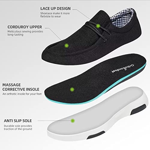 Mens Orthopedic Slip On Shoes Y145376