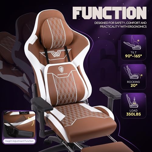 Big and Tall Black Pu Leather Gaming Chair with Footrest Z605