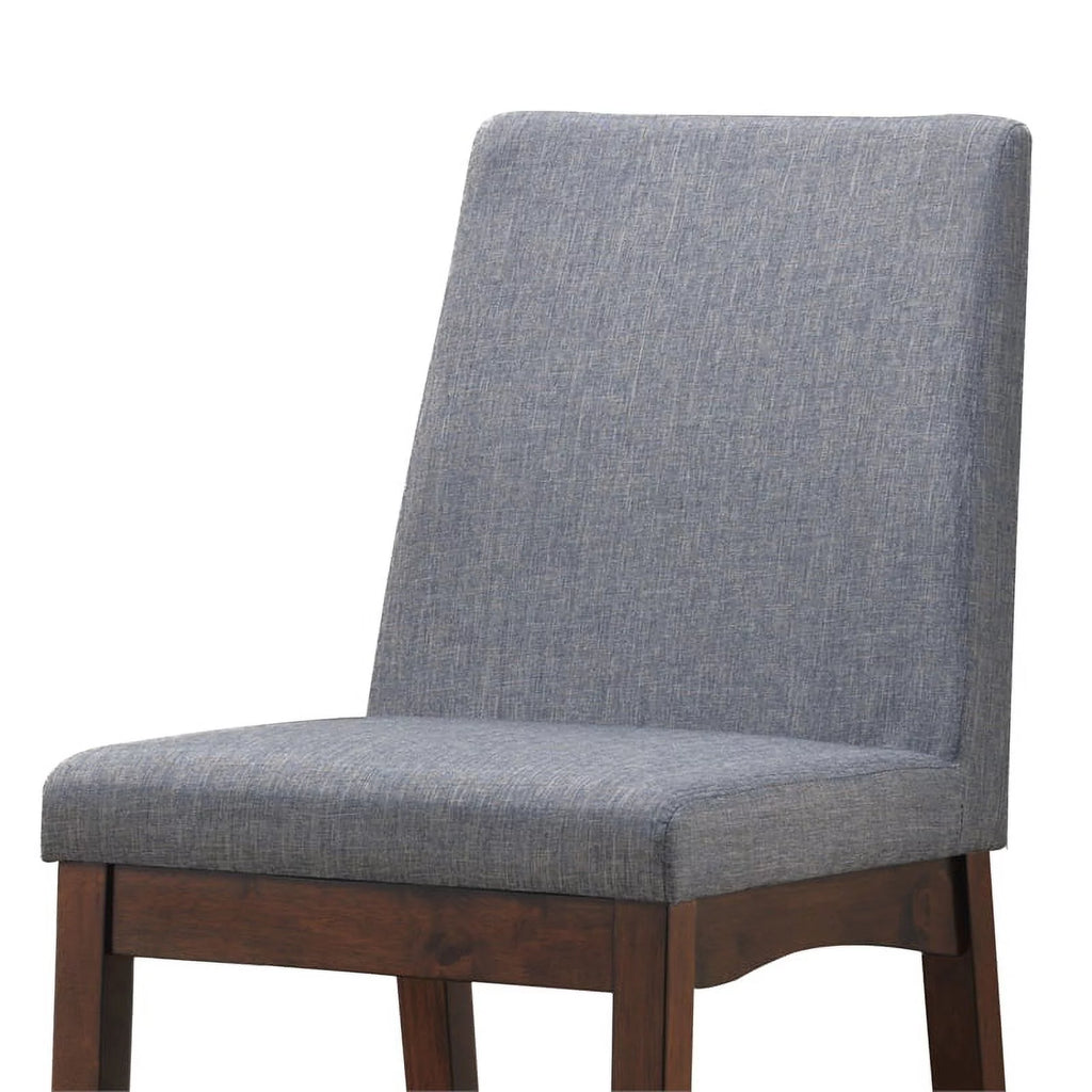 Fabric Counter Height Chair Set of 2 T78231
