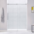 Chrome Frameless Sliding Shower Door C7288