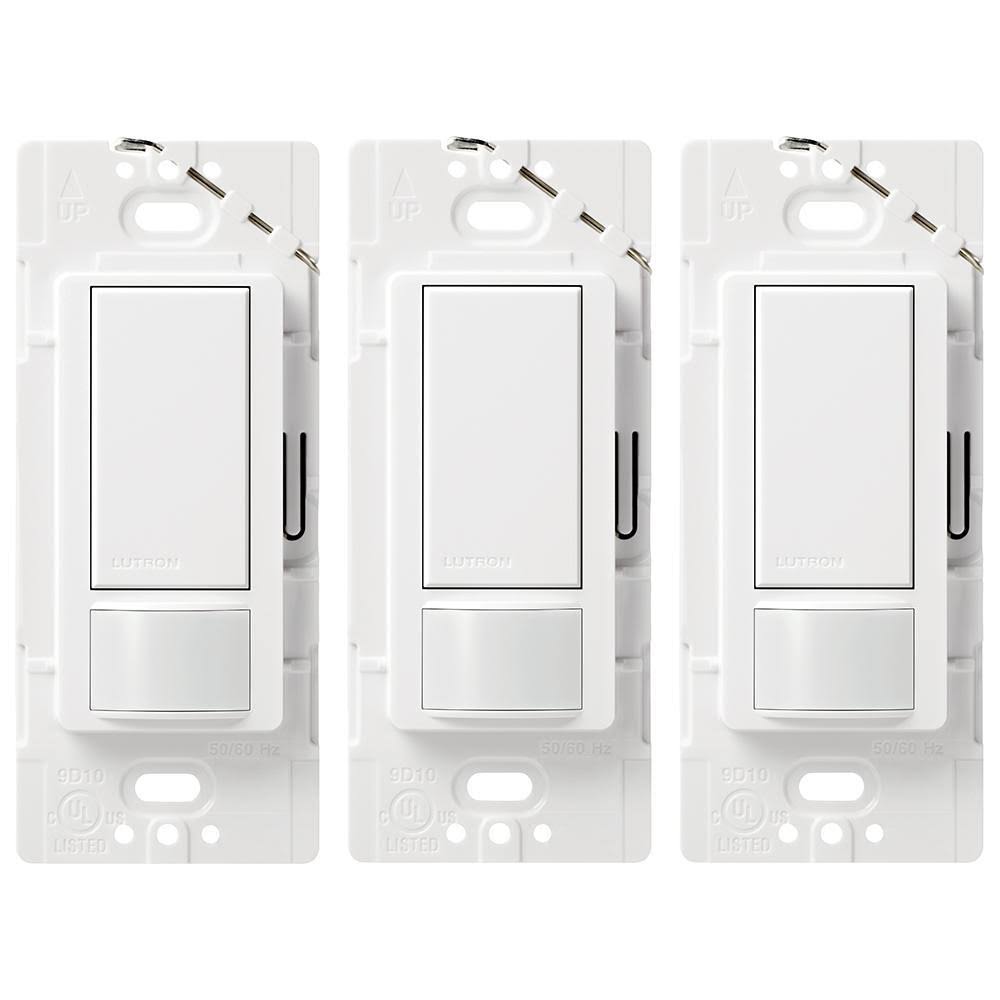 White 5 Amp Motion Sensor Switch (3-Pack) P8684