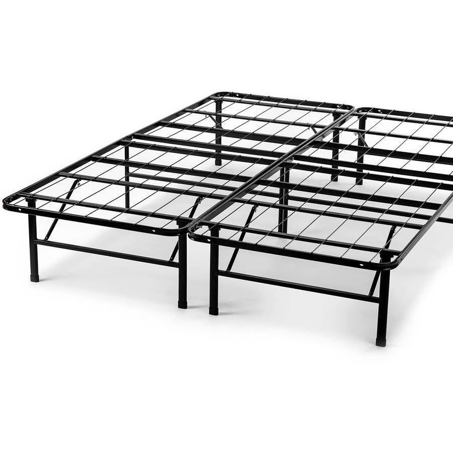 Black Steel Smart Base Bed Frame F3905