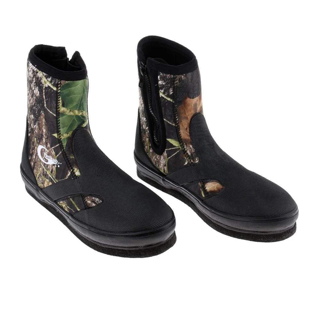 Anti-Skid Spikes Sole Fishing Boots Waders, 3 Sizes 10 K509