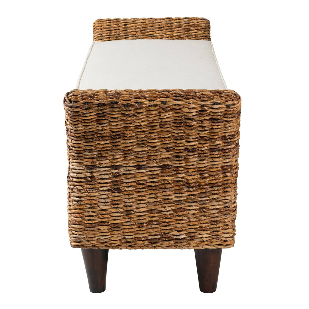 Brown Abaca Bench P1933