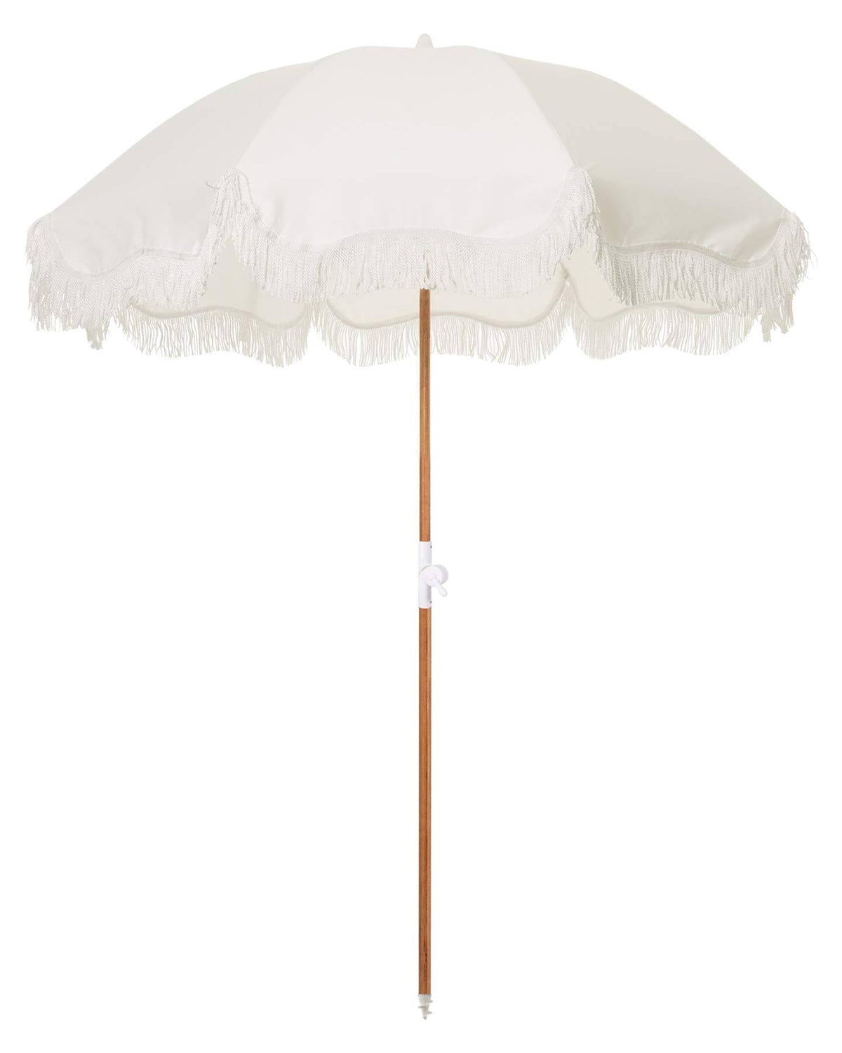 Antique White Beach Umbrella C36187