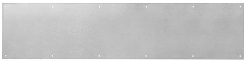 Metal Kick Plate Satin Stainless Steel 18 x 34 V974