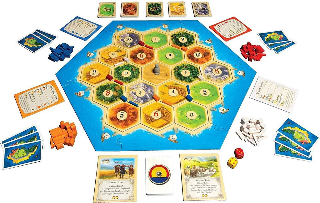 Catan Board Game with 5-6 Player Extension F9029