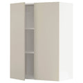 White Wall Cabinet with 2 Doors H9870