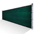 Green Privacy Fence Screen HDPE Mesh Windscreen with Reinforced Grommets Z6276