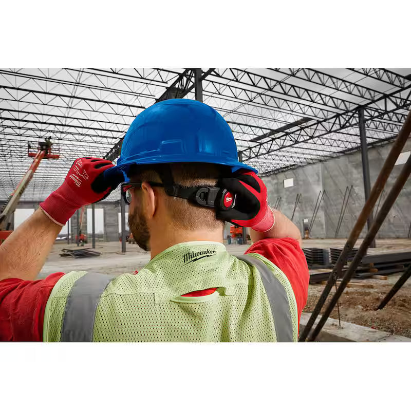 Black Class E Full Brim Non-Vented Hard Hat 5-Pack R4189