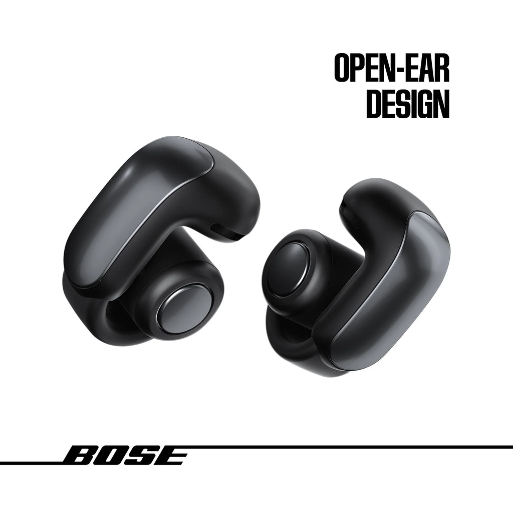 Black Open Ear Bluetooth Wireless Earbuds with Charging Case C17083