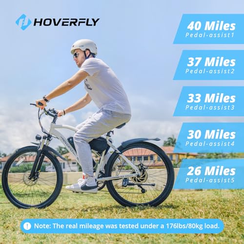 26" Electric Bike with 750W Peak Motor, 7-Speed, Removable Battery, Fat Tire B366693