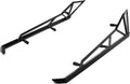 Black Square Steel Tubing Rock Sliders F6712