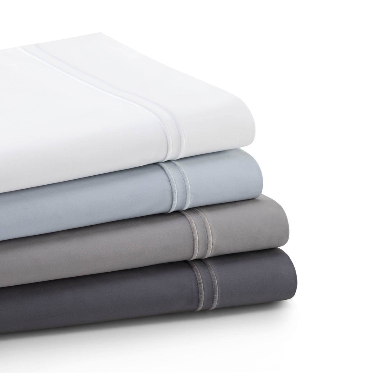 Queen Charcoal Supima Cotton Sheets P652
