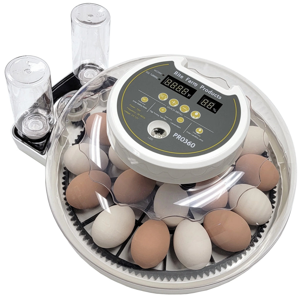 21 Egg Chicken Incubator & Hatcher & 2 Turner Trays S21623