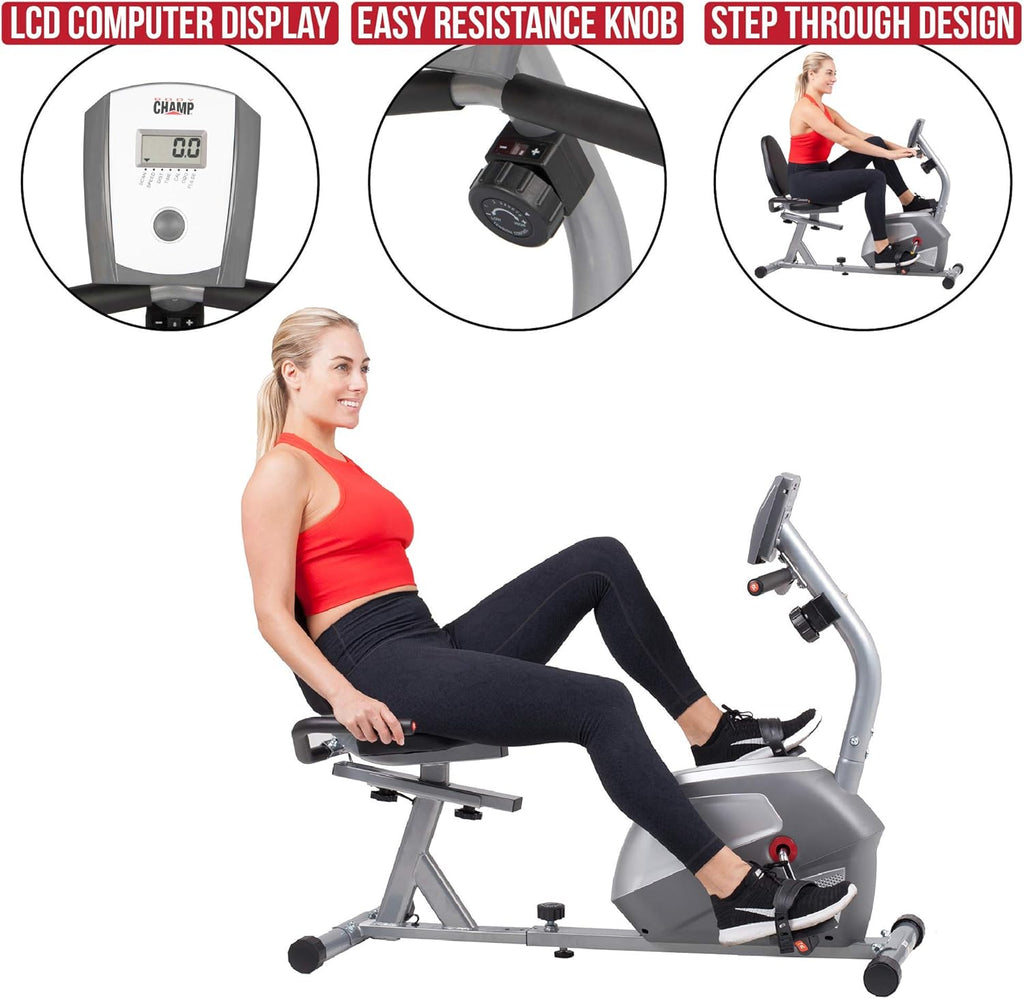 Magnetic Recumbent Exercise Bike P53376
