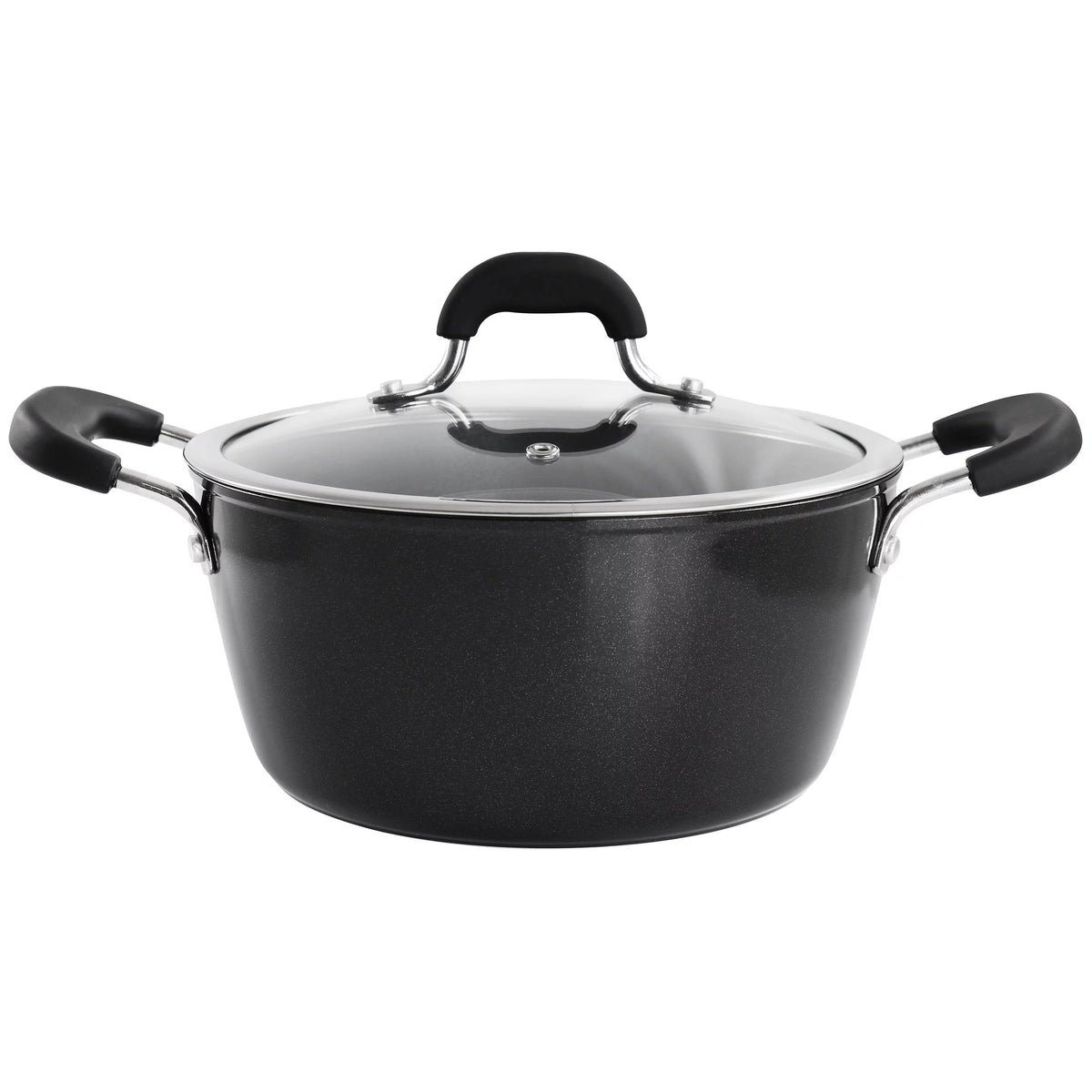 4.5 Quart Dutch Oven with Lid in Black J35073