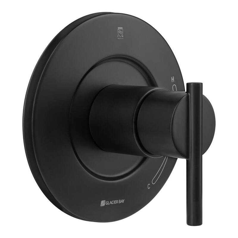 Single-Handle 1-Spray Tub and Shower Faucet 1.8 GPM Matte Black M285285