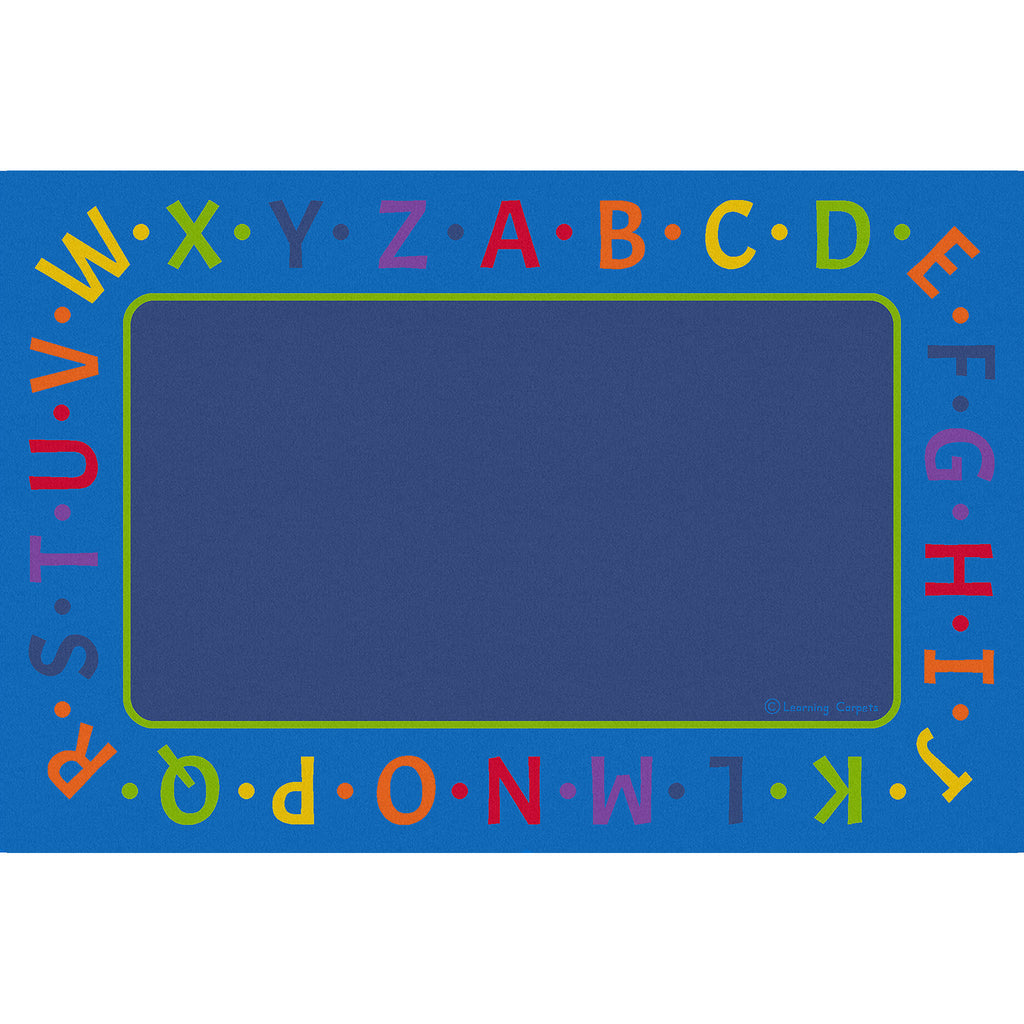 Learning Carpets Rectangle Alphabet Border-Size:Small T573496