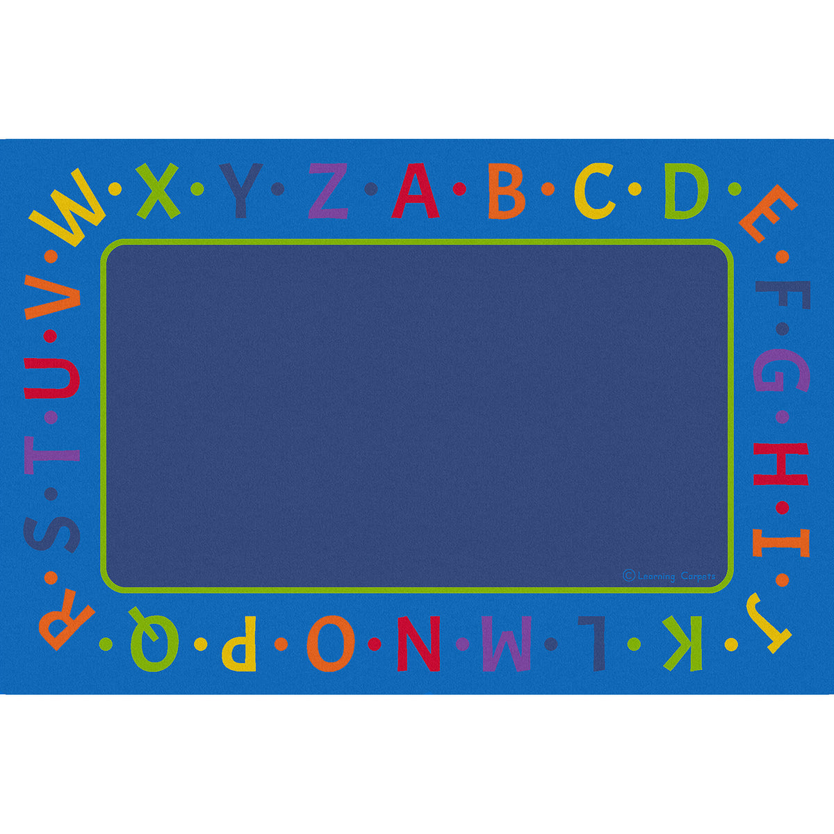 Learning Carpets Rectangle Alphabet Border-Size:Small T573496