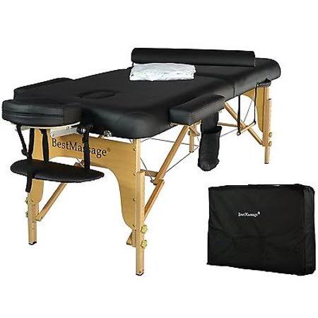 2.5x22 Pad PU Portable Massage Table with Carry Case W894659