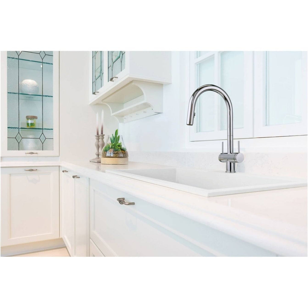 Chrome Kitchen Faucet with Spray I933