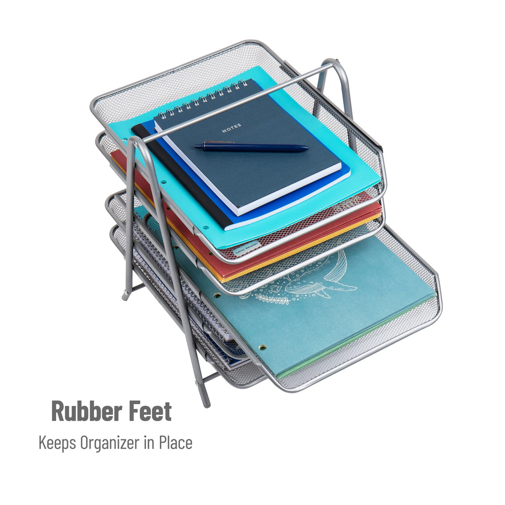 5-Tier Metal Mesh Paper Tray I9148