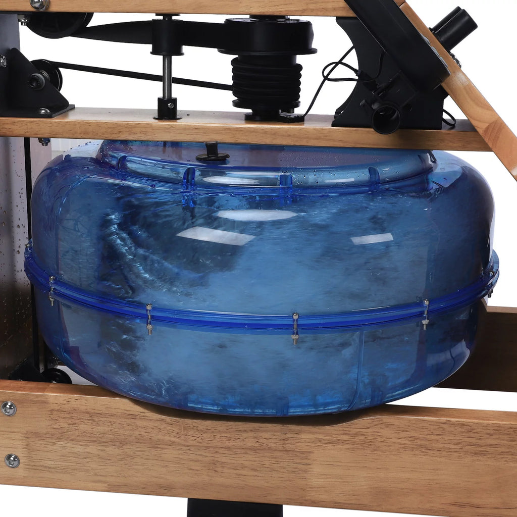 Water Rowing Machine with LED Display Foldable D419