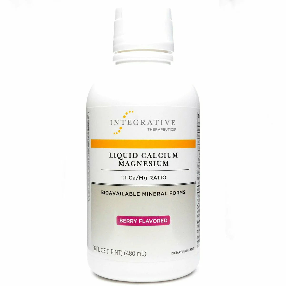Liquid Calcium Magnesium 1:1 Berry 16 oz S9835