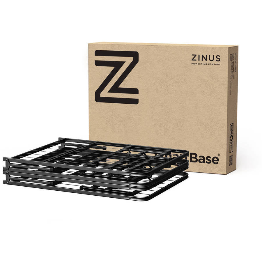 Black Steel Smart Base Bed Frame F3905