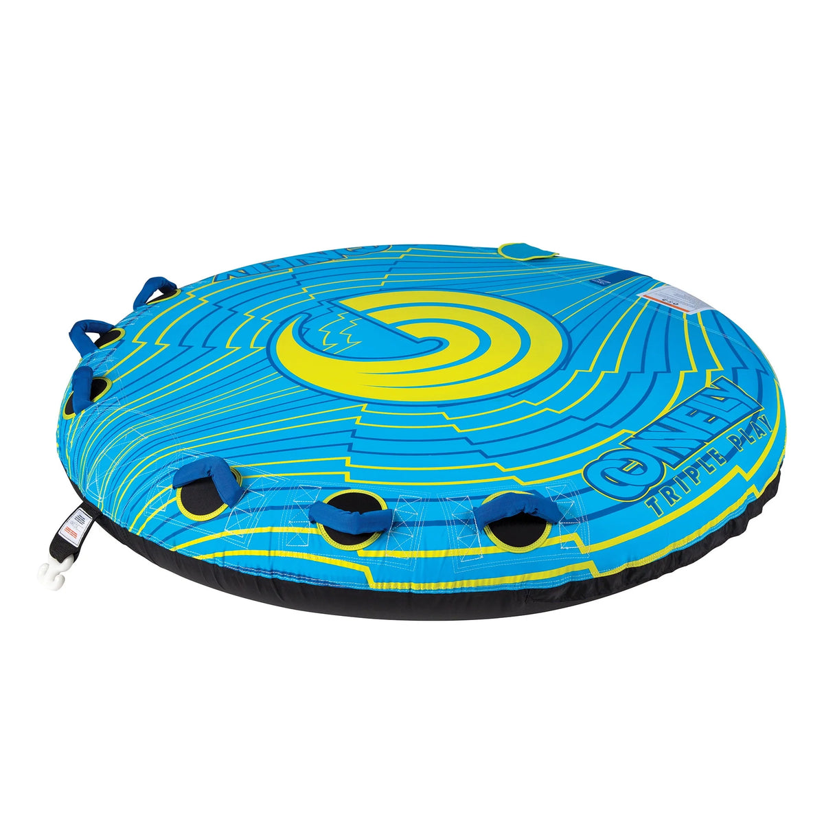 Blue 3 Rider Inflatable Towable Inner Tube O3243