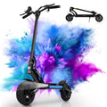 Electric Scooter with 25 Miles Range, 19 MPH, 500W, 10 inch Wheels B208