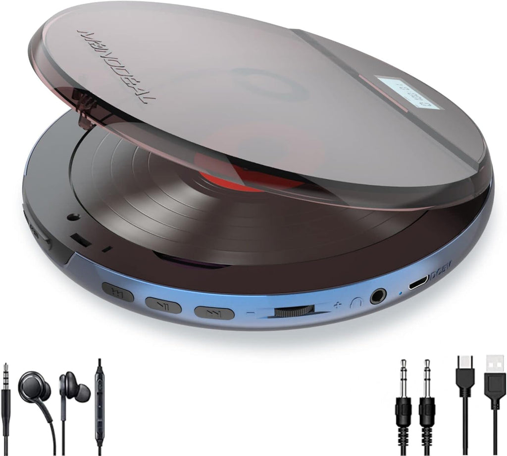 Portable CD Player with Headphones V98613