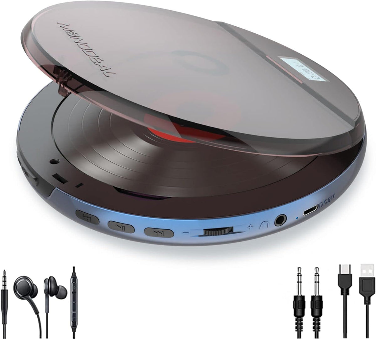 Portable CD Player with Headphones V98613