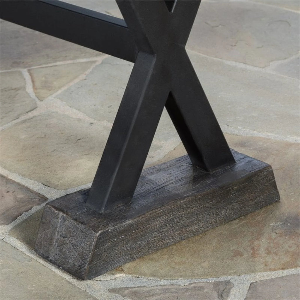 Lightweight Concrete Outdoor Dining Table D11424