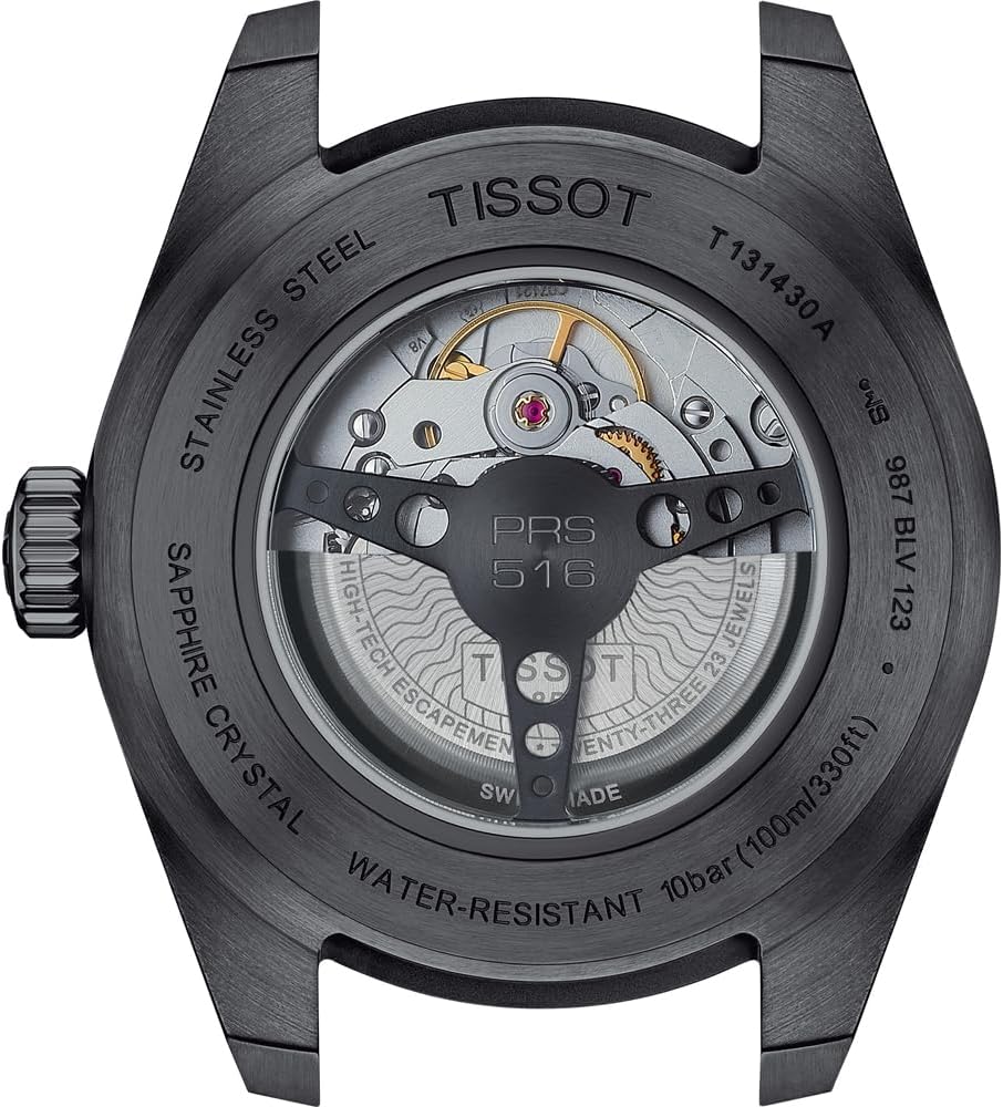 Black PVD Coating Stainless Steel Automatic Watch V8241